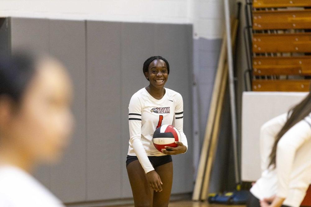 Knox Girls Volleyball Action Photo